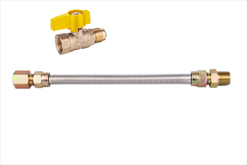 150PSI Ss304 유연 튜브 가스 커넥터에 대한 스테인리스 스틸 튜브