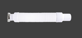 플라스틱 카든 망원경 WC 파이프 커넥터 1 - 1 / 2in X 40mm 판 커넥터 유연