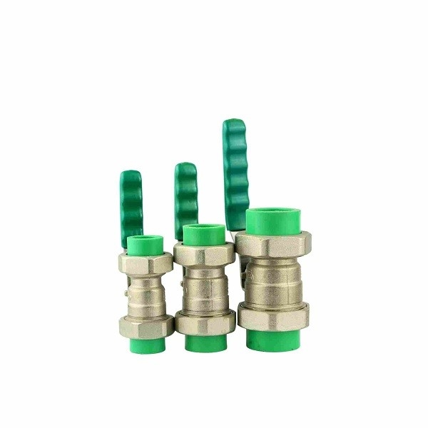 PN16 전화 밀폐 청동 볼 밸브 레벨 핸드 PPR 볼 밸브 1/2 - 4 인치 320g